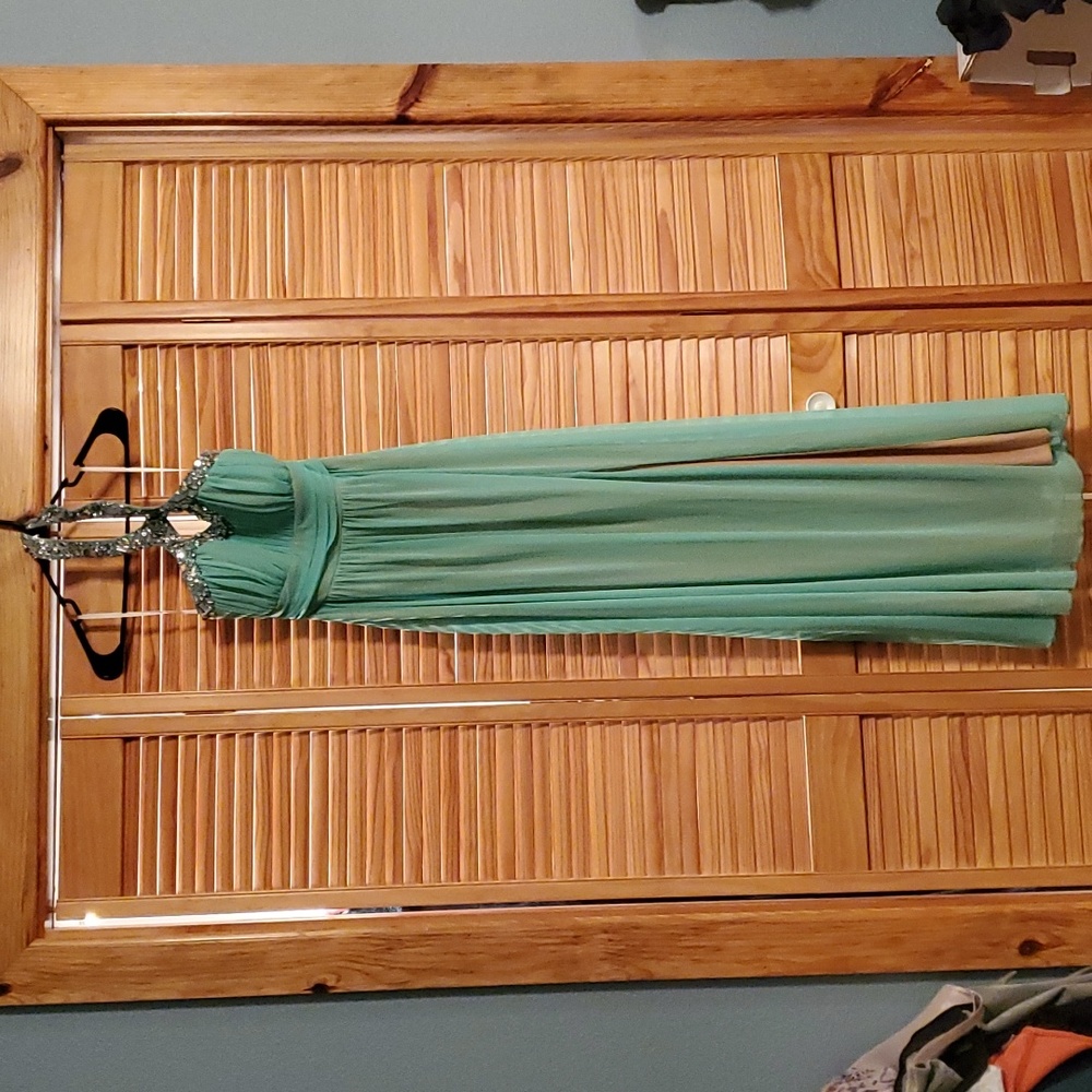 Formal Dress Size 3 Seafoam Green